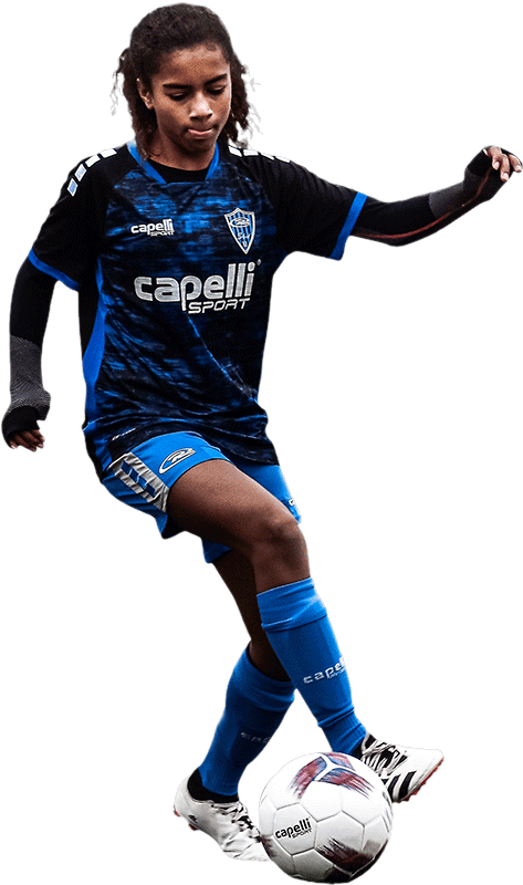 player with ball